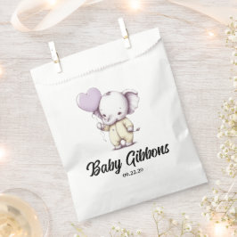 Bolsa De Papel Elephant Baby Shower