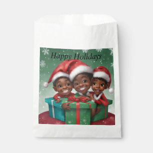 Bolsa De Papel Elfs, Navidades afroamericanos