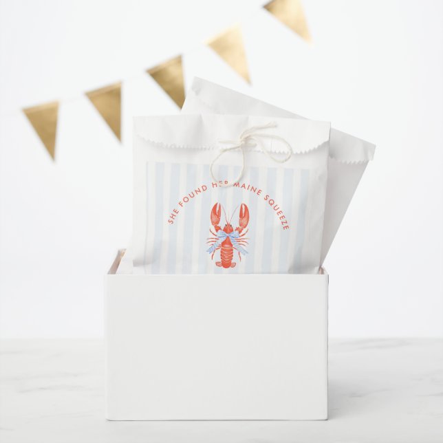 Bolsa De Papel Ella Encontró Su Duche de Maine Despedida de Solte (Fiesta)