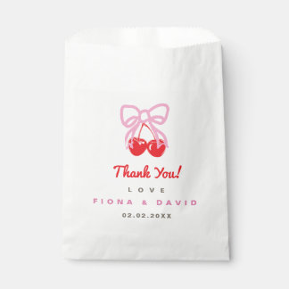 Bolsa De Papel Ella es la cereza del pastel en la fiesta de revel