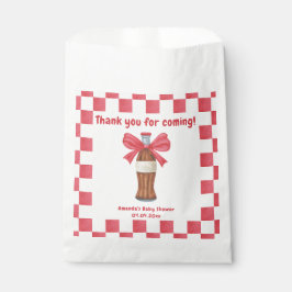 Bolsa De Papel Ella está lista para explotar la botella de soda B