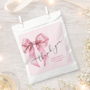 Bolsa De Papel Ella se está atando el nudo de la Novia Rosa Graci
