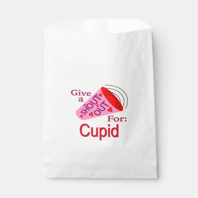 Bolsa De Papel Elogio para Cupido (Anverso)