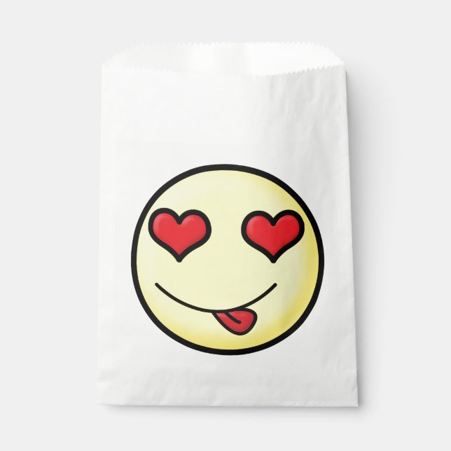 Bolsa De Papel emoji de coqueteo (Anverso)