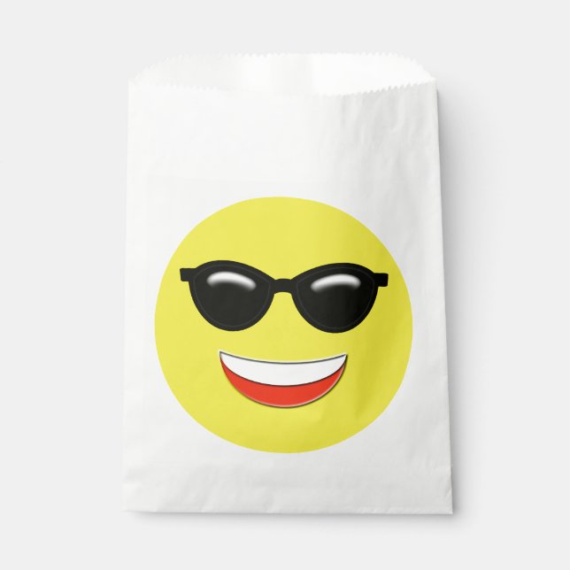 Bolsa De Papel Emoji Guay Chill Sungafas (Anverso)