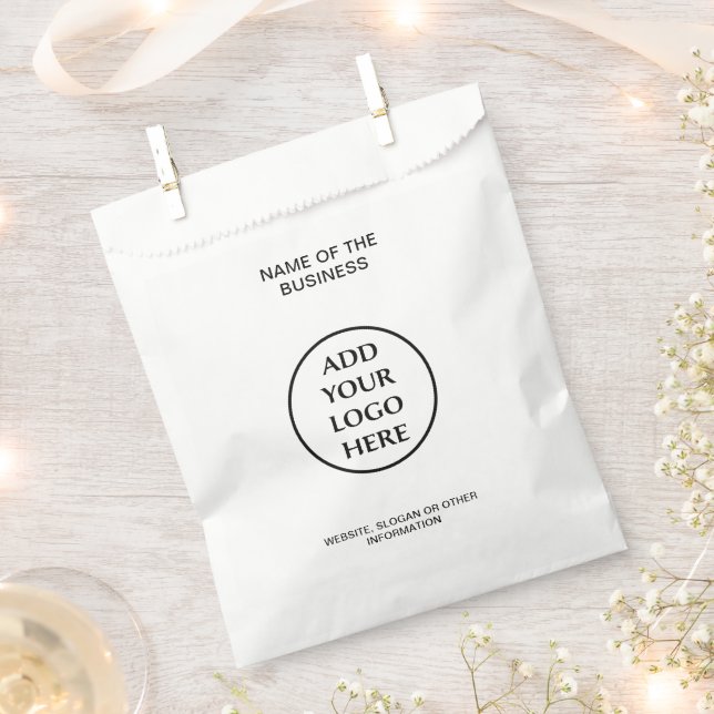 Bolsa De Papel Empresa Comercial Corporación Profesional Su Logot (Cortado)