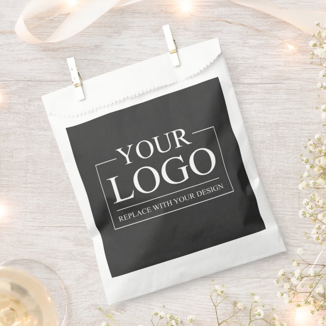 Bolsa De Papel Empresa de Negocios Personalizados AGREGAR LOGO Pr (Cortado)