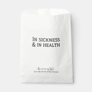 Bolsa De Papel En el kit de recuperación de enfermedad y en el ki