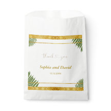 Encantador Fern deja Personalizado Boda Relieve me