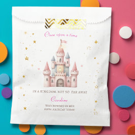 Bolsa De Papel Érase una vez el cumpleaños de la princesa