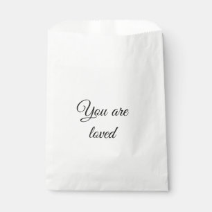 Bolsa De Papel Eres amado cita de motivación solar consciente ben