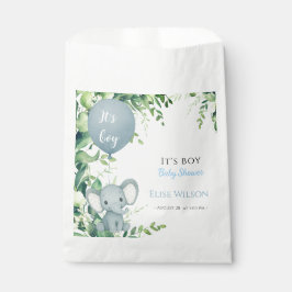 Bolsa De Papel ¡Es chico! Bebé de elefante lindo con globo