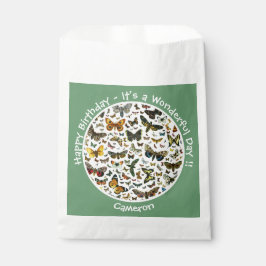 Bolsa De Papel Es el cumpleaños de la mariposa, artículos para el