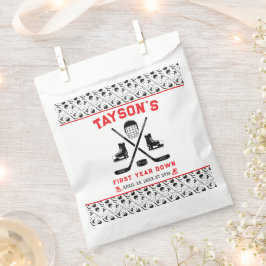 Bolsa De Papel Es el primer Fiesta de cumpleaños de hockey sobre