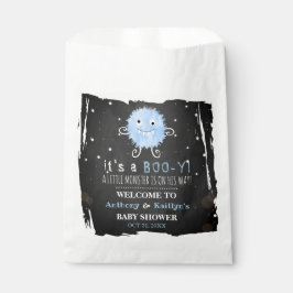 Bolsa De Papel ¡Es un Boo-y! Baby Shower de Little Monster Hallow