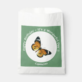 Bolsa De Papel Es un tigre llano/Fiesta de mariposas reina africa