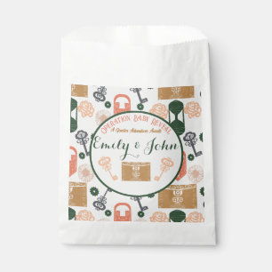Bolsa De Papel Escape Room Gender Revelar Baby Shower