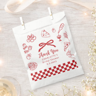 Bolsa De Papel Eso es Amore Cumpleaños de Boda Italiano Dibujado 