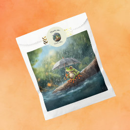 Bolsa De Papel Espectacular fiesta de cumpleaños de la rana Cotta