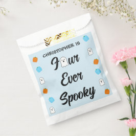 Bolsa De Papel Espeluznante 4º cumpleaños