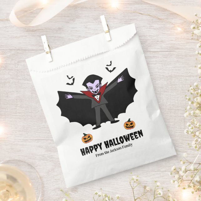 Bolsa De Papel Espeluznante disfraz Fiesta vampiro (Cortado)
