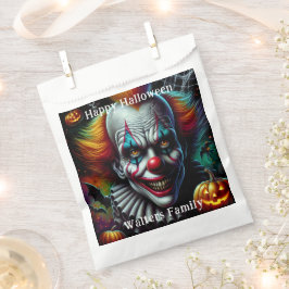 Bolsa De Papel Espeluznante payaso con fiesta de Halloween person