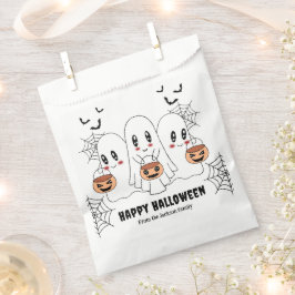 Bolsa De Papel Espeluznante Personalizado de Kawaii Fantasma Hall