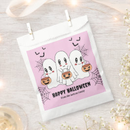 Bolsa De Papel Espeluznante Personalizado de Kawaii Fantasma Hall