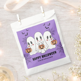 Bolsa De Papel Espeluznante Personalizado de Kawaii Fantasma Hall