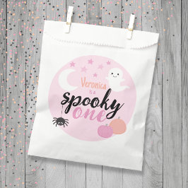 Bolsa De Papel Espeluznante primer cumpleaños