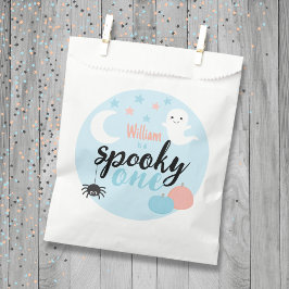 Bolsa De Papel Espeluznante primer cumpleaños