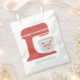 Bolsa De Papel Espíritu de Pastelería Retro Pastel Brillante Navi