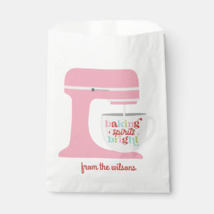 Bolsa De Papel Espíritu de Repostería Retro Pastel Brillante Navi