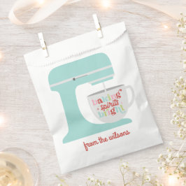 Bolsa De Papel Espíritu de repostería Retro Pastel Brillante Navi