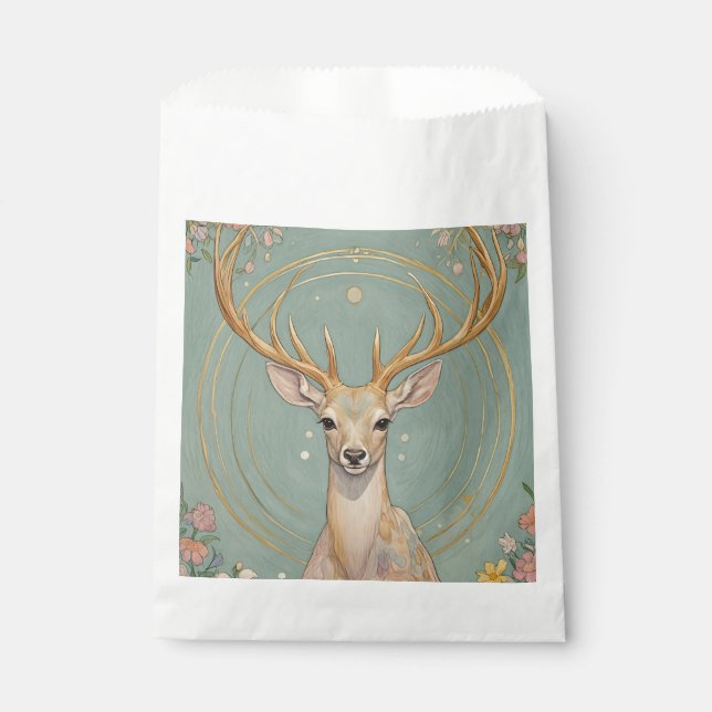 Bolsa De Papel Espíritu suave: Un ciervo pastel (Anverso)