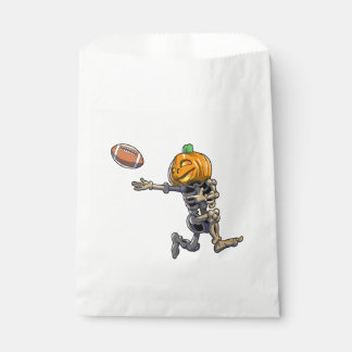 Bolsa De Papel Esqueleto de fútbol sala masculino de Halloween