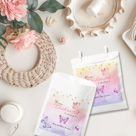 Bolsa De Papel Estamos Encantados De Conocerle A Mariposa Baby Sh