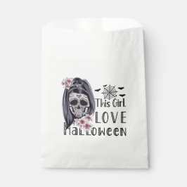 Bolsa De Papel Este Chica ama Halloween