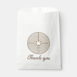 Bolsa De Papel Estilo antiguo de Chartres Labyrinth + sus ideas