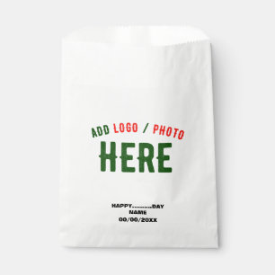 BOLSA DE PAPEL ESTILOSO MODERNO PERSONALIZABLE BLANCO VERIFICADO 