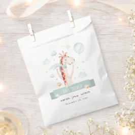 Bolsa De Papel Estrella de la nube de globo de ciruela de Safari