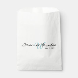 Bolsa De Papel Etiqueta de boda 016