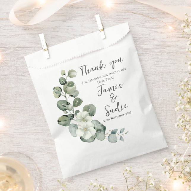 Bolsa De Papel Eucalipto moderno (Cortado)