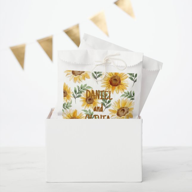 Bolsa De Papel Eucalyptus Boda Botánico Floral (Fiesta)