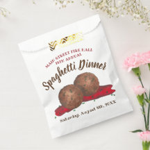 Evento de caridad de albóndigas italianas