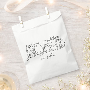 Bolsa De Papel Ew, People Funny Meowy Cat Aovers