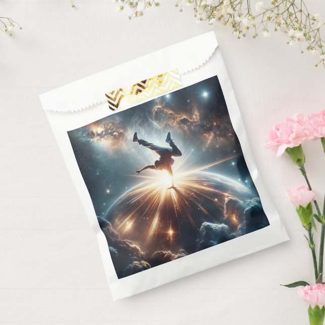 Bolsa De Papel Explosión de la ruptura galáctica en el espacio pr (Sellado)