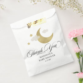 Bolsa De Papel Fa de Baby Shower Moon & Stars