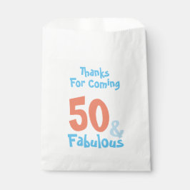 Bolsa De Papel Fabulosa fiesta de cumpleaños