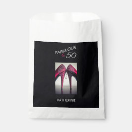 Bolsa De Papel Fabuloso 50 Elegantes tacones altos 50 cumpleaños